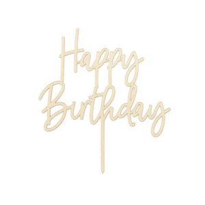 Топер Happy Birthday